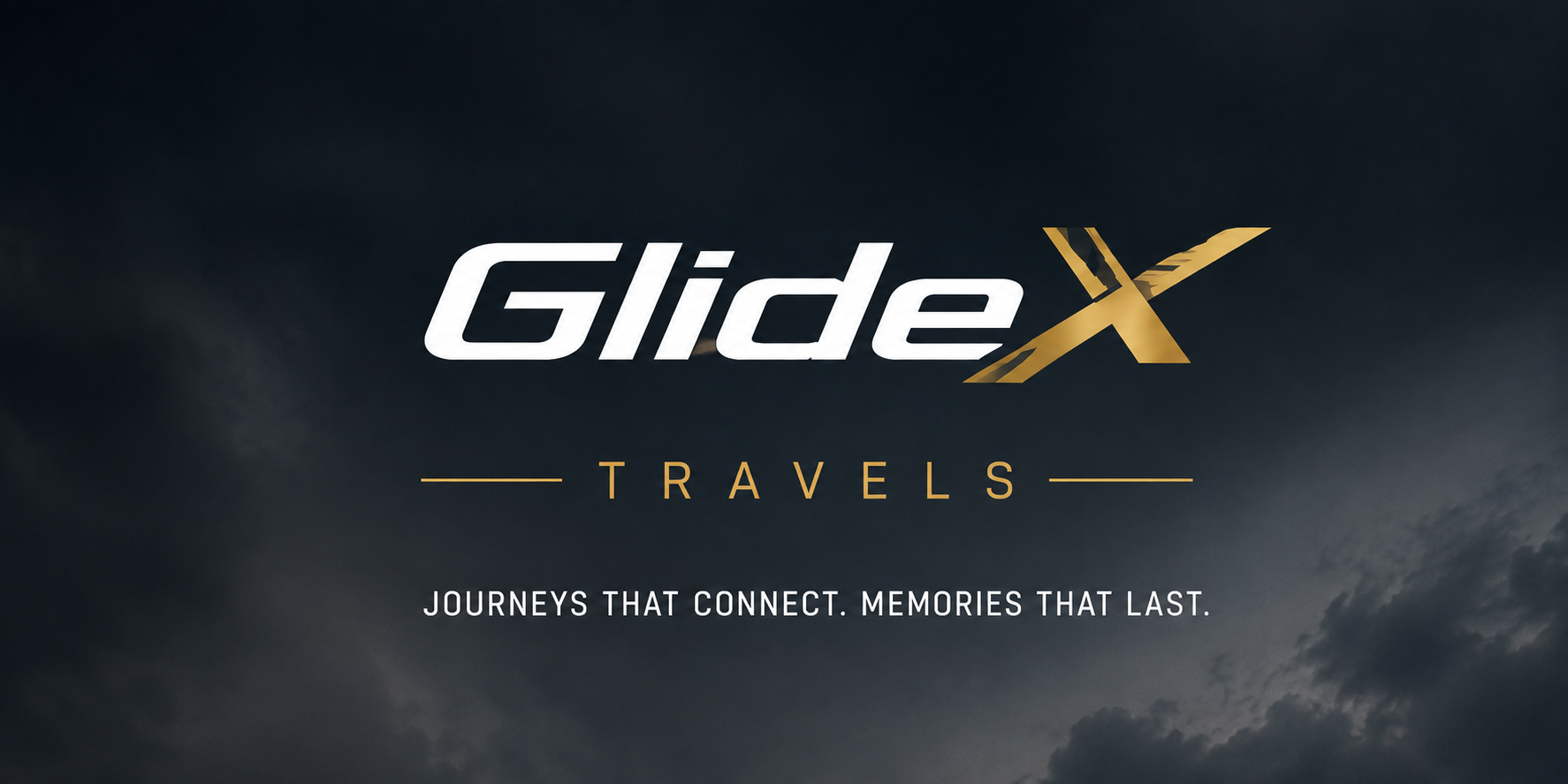 GlideX Travels logo
